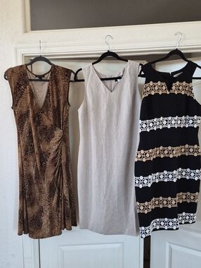 Dress Bundle Katherine Kelly, Harve Benard, Ralp Lauren Sz Large